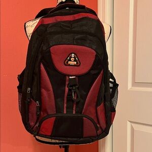 DIYA Black and Red Backpack